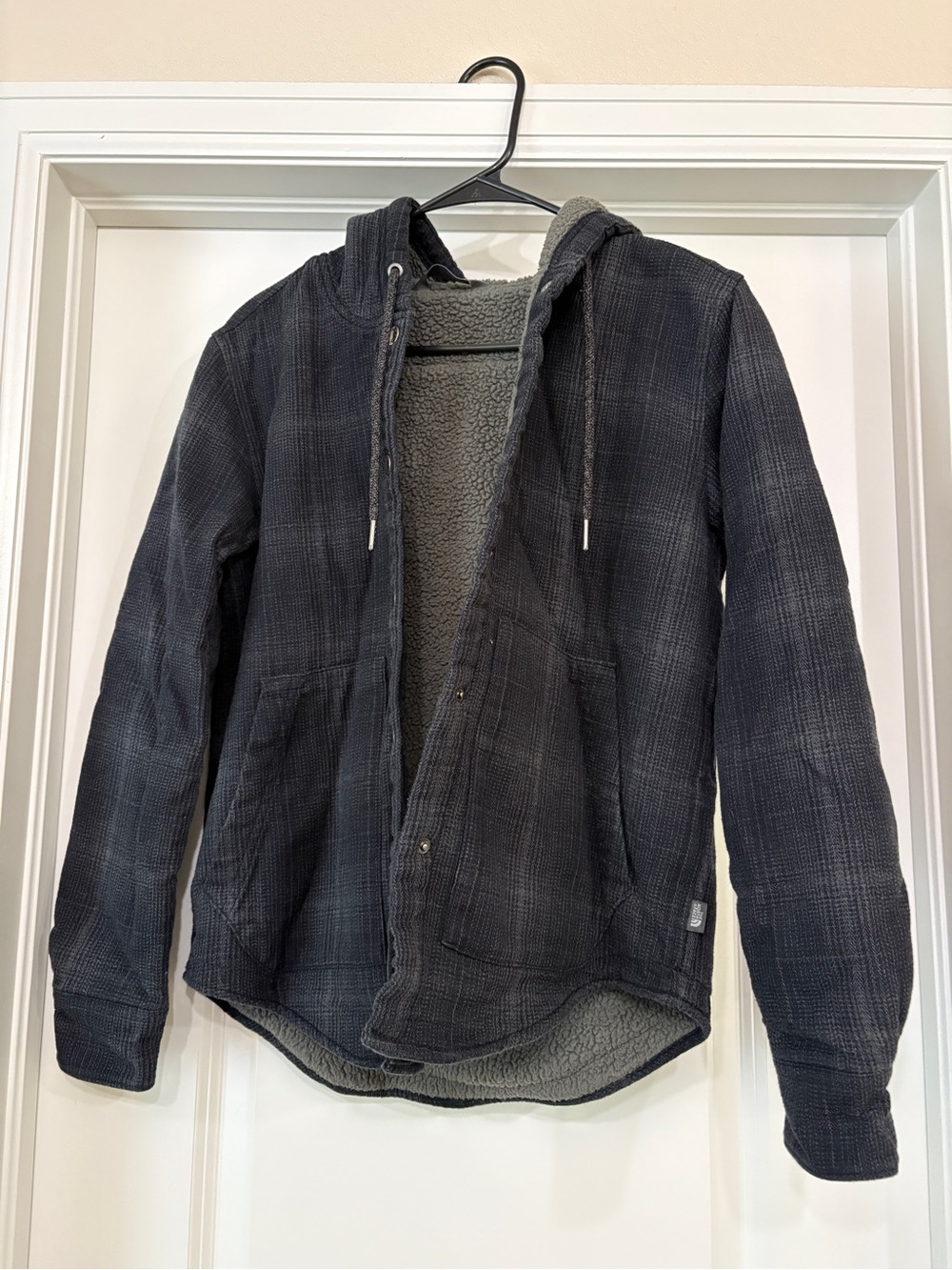 The North Face Gray Fleece-Lined Jacket XS Women